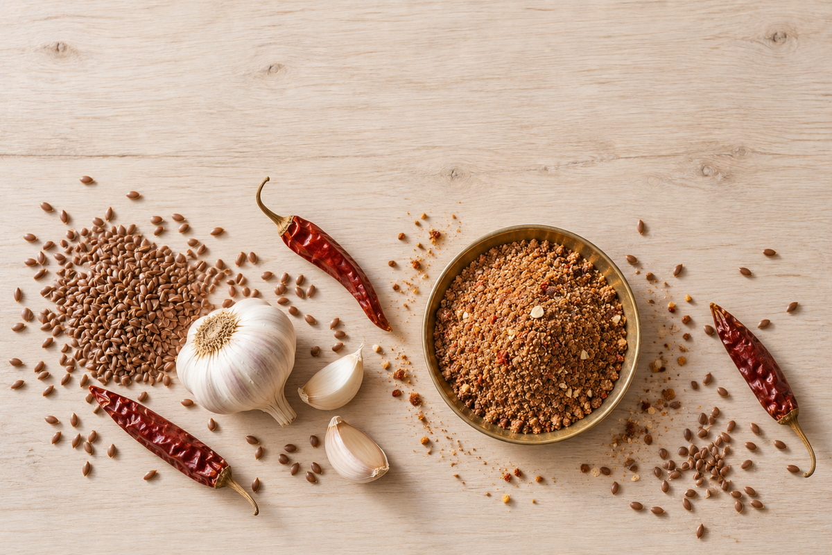 Flax and Garlic Wellness Sprinkle