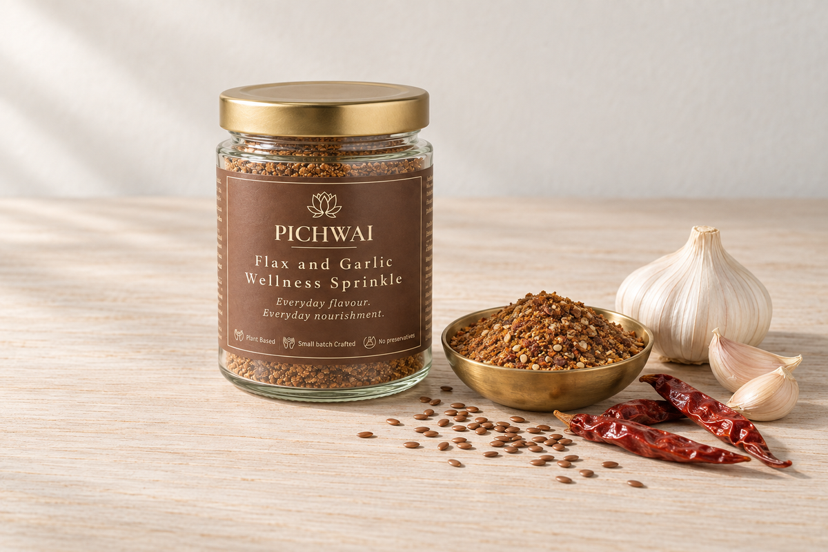 Flax and Garlic Wellness Sprinkle