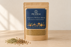 The Digestive Wellness Blend refill pouch on its own