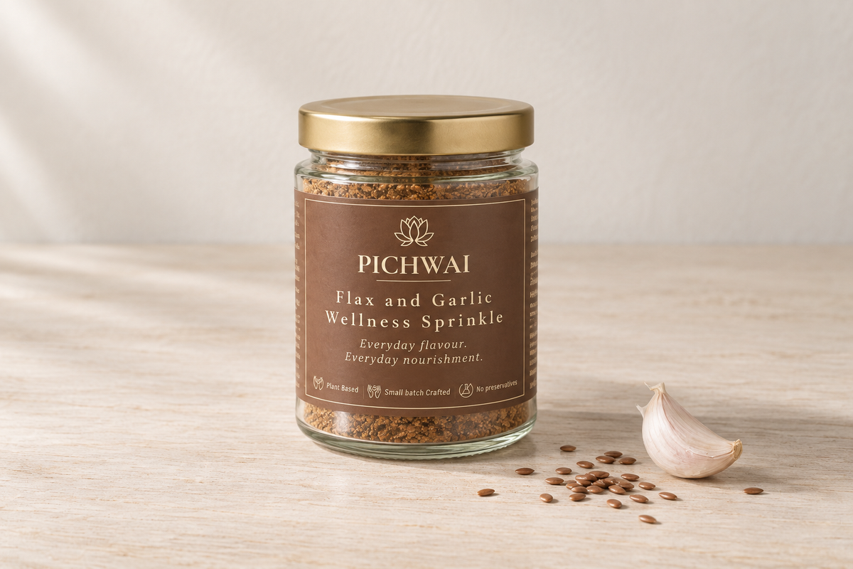 Flax and Garlic Wellness Sprinkle