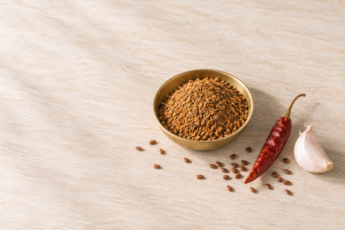 Flax and Garlic Wellness Sprinkle